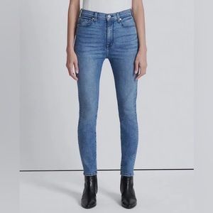 7 for all mankind Gwenevere High-Waist Ankle Skinny Jeans